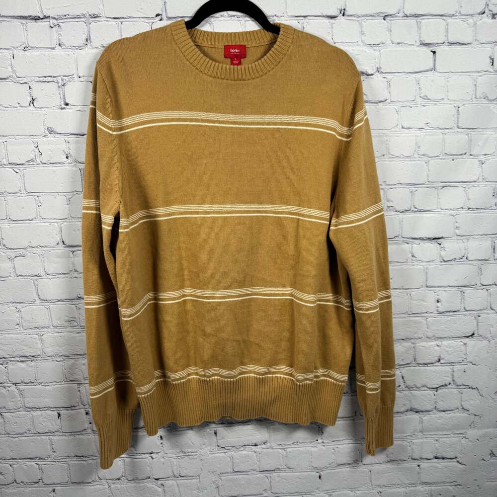 Mossimo Supply Co. Brown Tan Striped Sweater